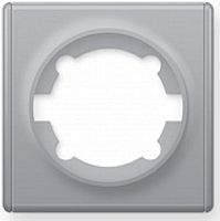 Рамка универсальная OneKeyElectro Florence 1-м. серый фото Рамка универсальная OneKeyElectro Florence 1-м. серый картинка